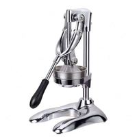 REALMAX Fabrieks Prijs Voedsel Fruit Extractor Citrus Sinaasappel Citroen Perser RVS Multifunctionele Handmatige Sapcentrifuge