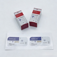 Étiquettes holographiques de qualité supérieure, boîtes personnalisées avec logo pour l'emballage de flacons de 3 ml, 5 ml, 10 ml