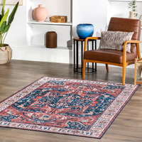 Lower-profile Pile Living Room Rugs Comfort Surface Cushioned Rug Pad for Hallway Kitchen Non Slip Carpet