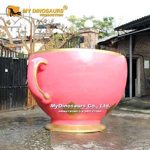 Estatua <span class=keywords><strong>de</strong></span> taza <span class=keywords><strong>de</strong></span> té <span class=keywords><strong>de</strong></span> mesa <span class=keywords><strong>de</strong></span> diseño personalizado My Dino - Product Image 2