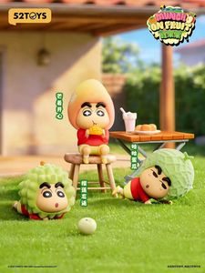 กล่องขายส่ง 8 กล่อง 52TOYS Crayones Shines Chanes Fruit Munching Series กล่องสุ่มของขวัญ กล่องปริศนา ของสะสม ของเล่นวันเกิดสำหรับเด็ก - Product Image 5
