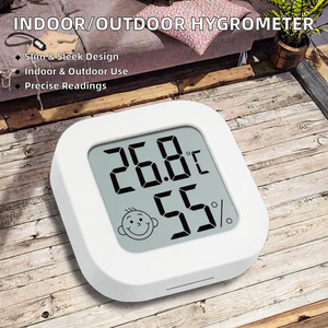 Mini thermomètre-hygromètre numérique LCD <span class=keywords><strong>pour</strong></span> la mesure de la température et de l'<span class=keywords><strong>humidité</strong></span> intérieure/extérieure, <span class=keywords><strong>outil</strong></span> domestique, compatible OEM/ODM - Product Image 4