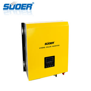 Onduleur hybride solaire <span class=keywords><strong>5KVA</strong></span> avec <span class=keywords><strong>48Vdc</strong></span> à 220v 230v onde sinusoïdale pure basse fréquence 60Hz sortie ca 100A chargeur MPPT système solaire - Product Image 4