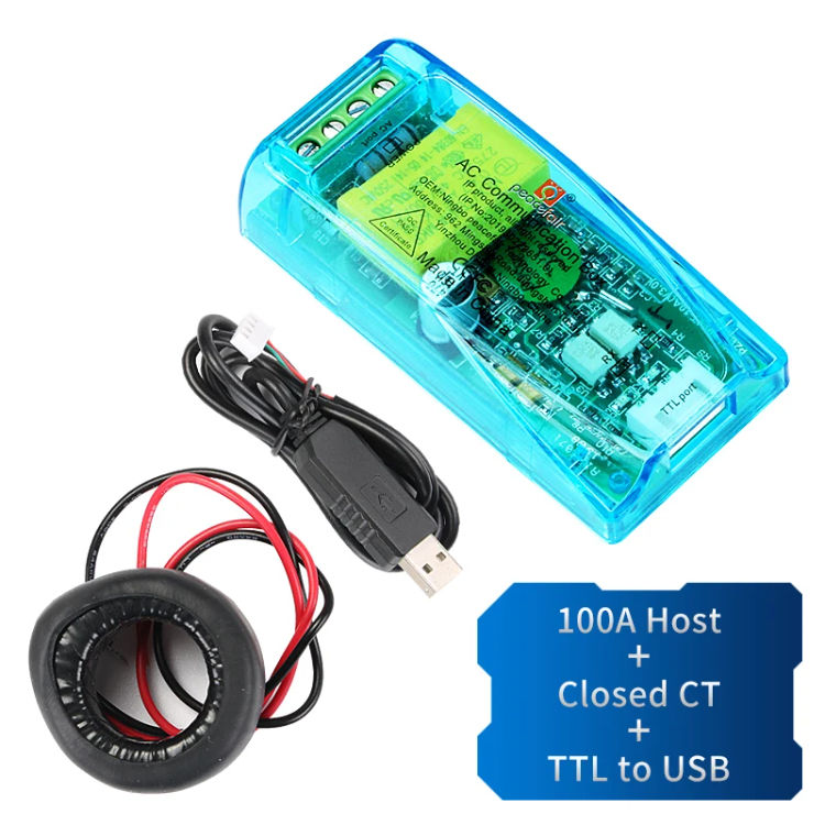 100A+coil CT+TTL to USB
