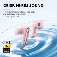 Écouteurs intra-auriculaires sans fil Anker Liberty 4NC BT avec réduction de bruit LED, microphone pour ordinateur portable, musique