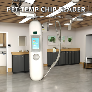 Vật liệu ABS 134.2KHz Tần số chăm sóc vật nuôi kiểm soát truy cập đầu đọc thẻ động vật Máy quét vi mạch giám sát nhiệt độ đầu đọc FDX-B - Product Image 3