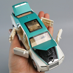 Modelo a Escala 1:22 del Rolls-Royce Phantom, Auto de Juguete de Aleación Fundida a Presión, con Sonido y Luz, 6 Puertas Abatibles, Regalo para Niños, Colección - Product Image 4