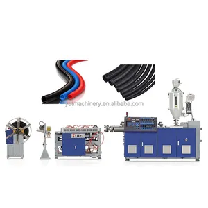 Automatic High Speed PP PE Extrusion Line Corrugated Single Wall Pipe Production Line Plastic Pipe Machine Pipe