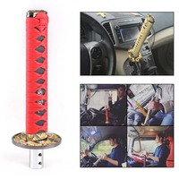 JDM estilo corto 사무라이 검 시프터 200mm 금속 Peso deporte Katana perilla de cambio 기어 시프터 시프트 노브