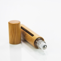 Diy China Good Bamboo Bouteille d'huile essentielle Collier Flacons de parfum compte-gouttes