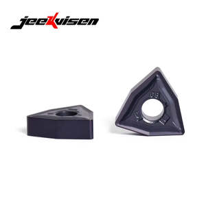 Insertos de carburo negro súper duro de alta calidad Jeekvisen, inserto de torneado para fresadora PCD para herramientas de corte de acero - Product Image 1