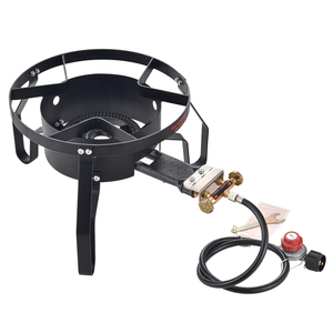 Fornello a Gas GPL ad Alta Pressione per Esterni, Bruciatore Singolo, Superficie in Ghisa, Portatile per Camper, Hotel, Uso Domestico, da Tavolo <span class=keywords><strong>Fungho</strong></span> - Product Image 4