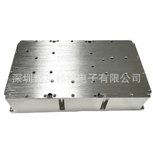 Aluminum Equipment Cabinet <b>Brushed</b> Surface Customized For <b>Power</b> Amplifier Filter Splitter Enclosure - Product Image 1
