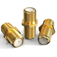 Cable Coaxial RG59 RG11 RG6 de Baja Pérdida para TV HD, Cable de Conexión RG6 de 3 Pies, Cable Coaxial Negro de 75 Ohmios con Conector F
