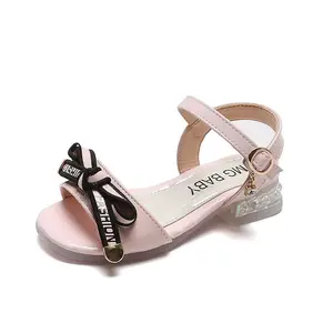 Designer Sandal Hak Tinggi Anak Perempuan, Sandal Hak Tinggi Balita Berlian 10 Tahun