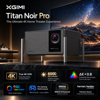 Projecteur laser XGIMI TITAN Noir Pro 6000lm 4K pour cinéma maison, compatible Dolby Vision, projecteurs intelligents, projecteurs vidéo, Proyector