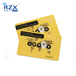Tarjeta de regalo personalizada Tarjeta de PVC de plástico 85,5*54*0,76 MM Tarjeta de membresía de lealtad - Product Image 6