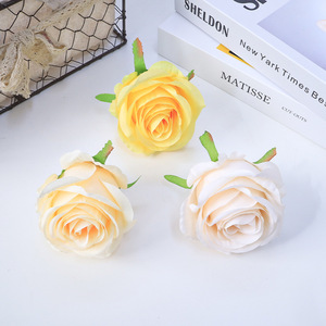 Nuevas Cabezas de Rosa Artificiales de 9 cm, Flores Decorativas para Comercio Electrónico, Bodas, Paredes de Flores y Guirnaldas - Product Image 3