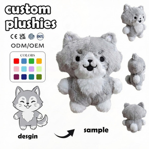 Custom Plush <strong>Toy</strong> Doll Make Stuffed Glasses Overalls Girl Trending Items in Cultural and Creative Stores Custom Plushie <strong>Dog</strong> <strong>Toy</strong> - Product Image 4