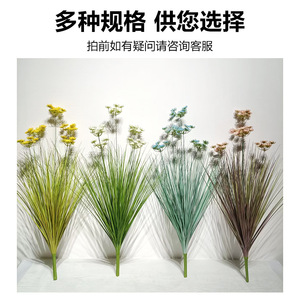 Bouquet de fleurs artificielles en PVC, 80 cm de haut, simulation réaliste, décoration de mariage, ornement pour la maison - Product Image 4