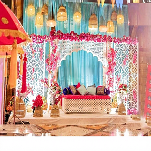 Morocco Theme Laser Cut <b>Frames</b> for Wedding Stage White Wedding <b>Backdrop</b> for Reception Exquisite Wedding Stage Laser Cut <b>Frames</b> - Product Image 1