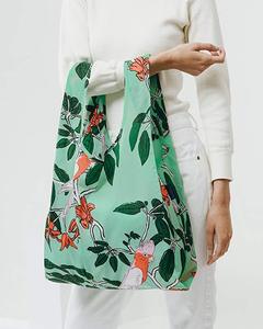 กระเป๋าพับได้ พิมพ์ลายสี ไนลอน โพลีเอสเตอร์ สำหรับโฆษณา ใช้ซ้ำได้ น้ำหนักเบา เหมาะสำหรับซื้อของชำ ซื้อของทั่วไป - Product Image 2