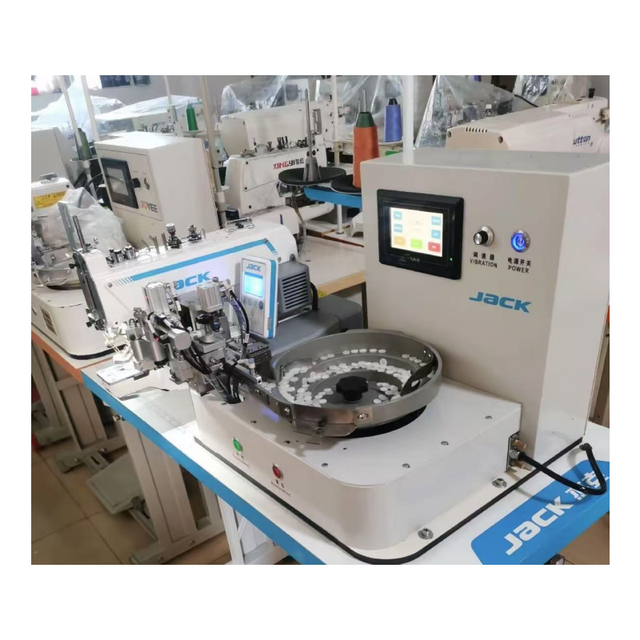 New 373 Button Sewing Machine JACK JK-T373GR-Z Fully Automatic Button Feeding Device  Parallel Button Sewing Machine