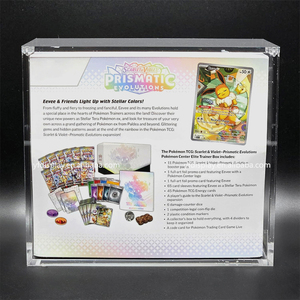 Mạnh Mẽ Nam Châm Tcg Etb Acrylic Bảo Vệ Thân Thiện Với Môi Siêu Cao Cấp Tiếng Anh Phiên Bản Pokemon Acrylic Booster Trường Hợp - Product Image 6