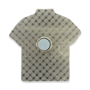 Imanes magnéticos 3D personalizados para nevera, recuerdo de Metal reutilizable, camiseta con vista DE PAISAJE DE Goa Ocean Resort, imán de nevera de recuerdo - Product Image 3