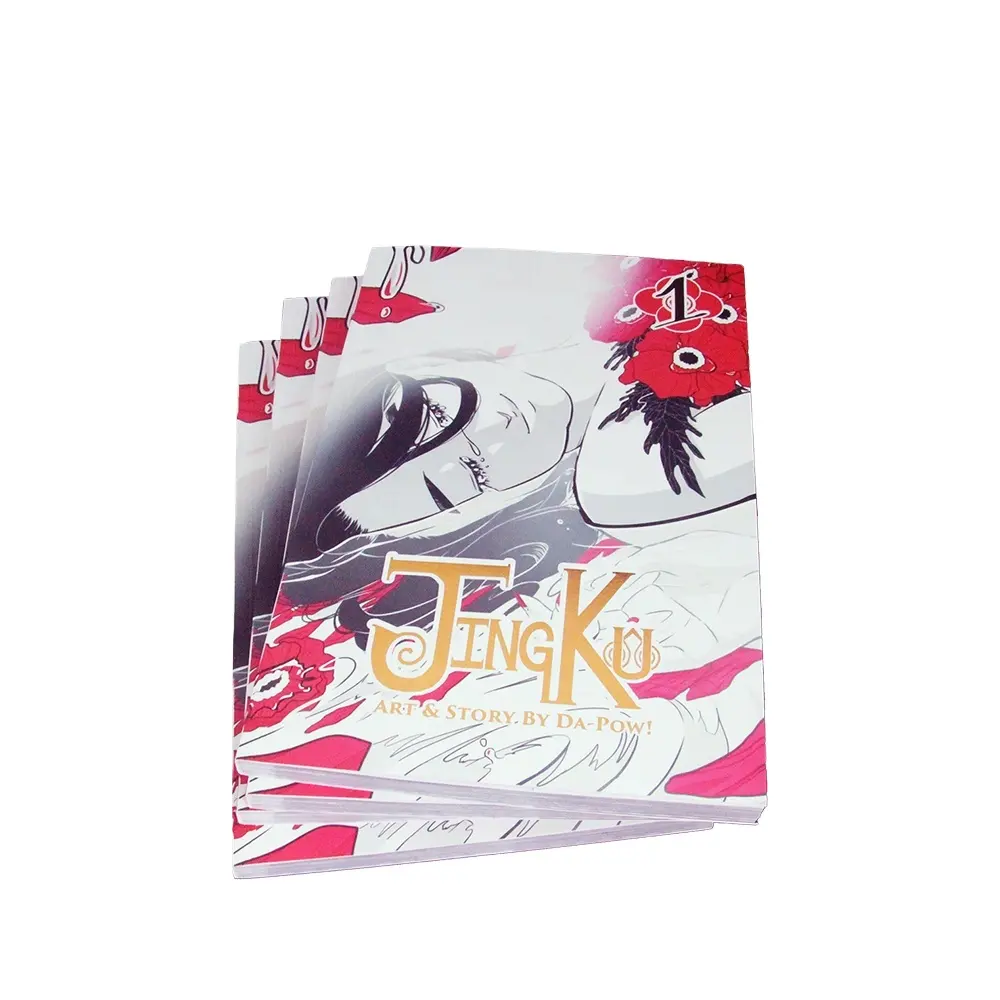 Bulk Wholesale Custom Perfect Softcover Manga Comic Book Printing Offset Print Comics
