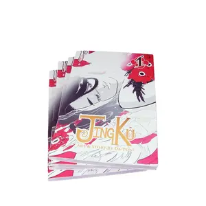 Toplu toptan özel mükemmel Softcover Manga çizgi roman baskı ofset baskı çizgi roman