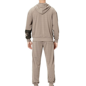 Survêtements décontractés pour hommes, survêtement personnalisé avec logo imprimé ou brodé, vente en gros, ensemble de survêtement ample en coton - Product Image 5