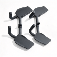 Nouvelle barre de triceps à poignée Dipped, poignée de traction latérale enduite, robuste pour machine à câble, entraînement des dos à bras droit