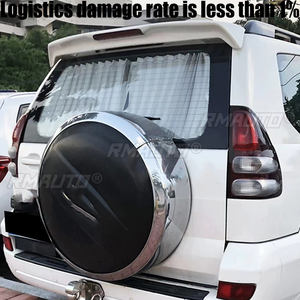 KLSHIRU pour Toyota Land Cruiser Prado FJ120 4000 2700 Spoiler avec lumière LED ABS de haute qualité 2003 2004 2005 2006 2007 2008 2009 - Product Image 3