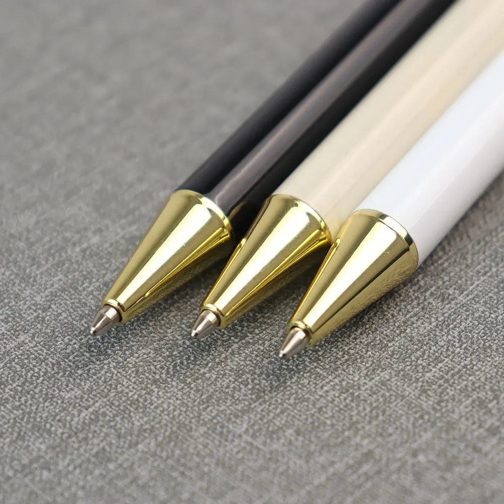 Custom Logo Metal Ballpoint Pens With Gift Box Luxury Inspirational Pen Set For Women Gift
