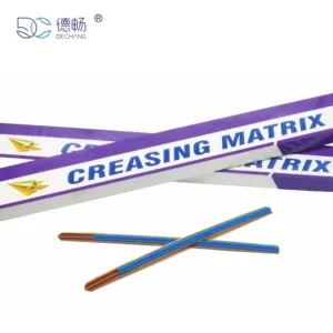 Grosir 50 buah/1 kotak serat lipat matriks untuk Die cuttingjerman Rillma serat Resin matriks Creasing