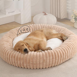 <span class=keywords><strong>Cama</strong></span> para Perro Zepet New Fur Donut, <span class=keywords><strong>Cama</strong></span> Redonda de Lujo para Perro, Alfombra Lavable para Gato, Cojín Cálido para Mascotas - Product Image 1