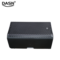 DASN DNM15DC-LA Enceinte PA active compacte en plastique pleine fréquence 15 pouces 4000W de puissance de crête DSP Audio pour extérieur, scène DJ et home cinéma