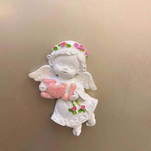 Aimant de réfrigérateur créatif stéréo qualité exportation résine artisanat ornement <span class=keywords><strong>Art</strong></span> thème 3D européen ange Cupidon série - Product Image 5