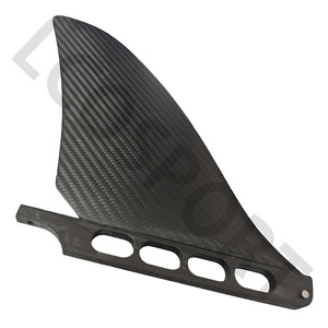 Aleta de cola de fibra de carbono de 8 pulgadas para tabla de surf, SUP, paddleboard rígido, aleta grande para tabla inflable, timón equilibrado - Product Image 2