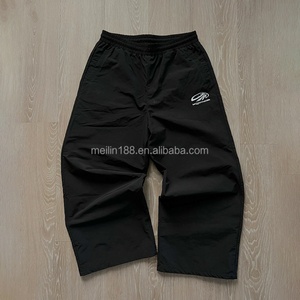 Custom Nylon Pants Lightweight Casual Wear High Quality Waterproof <b>Track</b> <b>Trousers</b> Embroidery Nylon <b>Track</b> Pants - Product Image 6