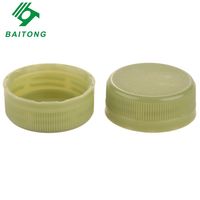BAITONG nuevo diseño 38MM tapa de plástico de forma redonda a prueba de fugas tapa giratoria de plástico para botella de agua
