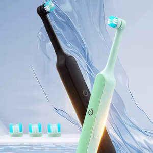 Brosse à dents sonique rotative à 360 degrés, électrique, de haute qualité, pour adultes, rechargeable, alimentée par batterie, IPX7, poils doux - Product Image 2