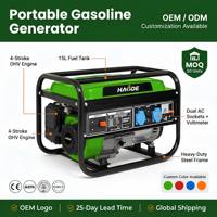 Générateur à essence 220 V 3 KW 50HZ, portable, puissance nominale maximale de 3000 W, générateurs à essence de 2800 W