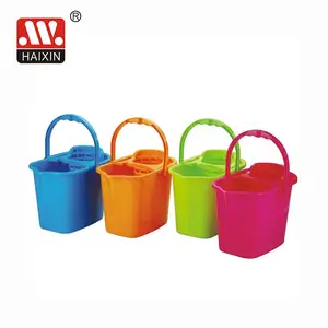 11L Lightweight Mop Bucket with Mop Strainer