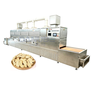 Séchoir à micro-ondes tunnel OEM le plus vendu pour la stérilisation et le séchage des tranches de gingembre et la transformation des légumes - Product Image 1