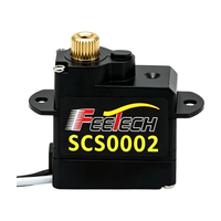Moteur Micro DC SC-0002-C001 6V 0.7kg.cm à Engrenage Métallique, Servo Série TTL pour Modèles RC, Articulations de Robots, Kits DIY et Kits Éducatifs