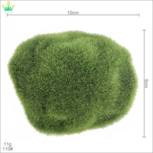 Roches artificielles, boule de simulation, mousse, pierre, plante verte pour la maison, le jardin, le pot de fleurs, bricolage, décoration artisanale - Product Image 4