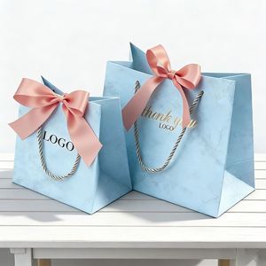 <span class=keywords><strong>Sac</strong></span> en papier de luxe avec poignée torsadée pour fleurs, sacs en papier horizontaux personnalisés <span class=keywords><strong>Victoria</strong></span> <span class=keywords><strong>Secret</strong></span> pour bijoux, bouteilles de vin - Product Image 2