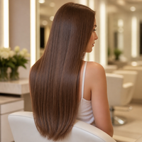 Extensions de cheveux humains 100% naturels Remy bruts, trame en PU, trame invisible nouée à la main, trame bouclée pour femmes, vente en gros pour salons, personnalisable